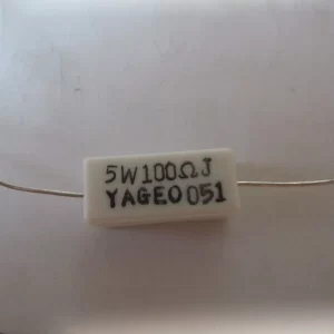 Res, 10 Ohm 5W, Wirewound